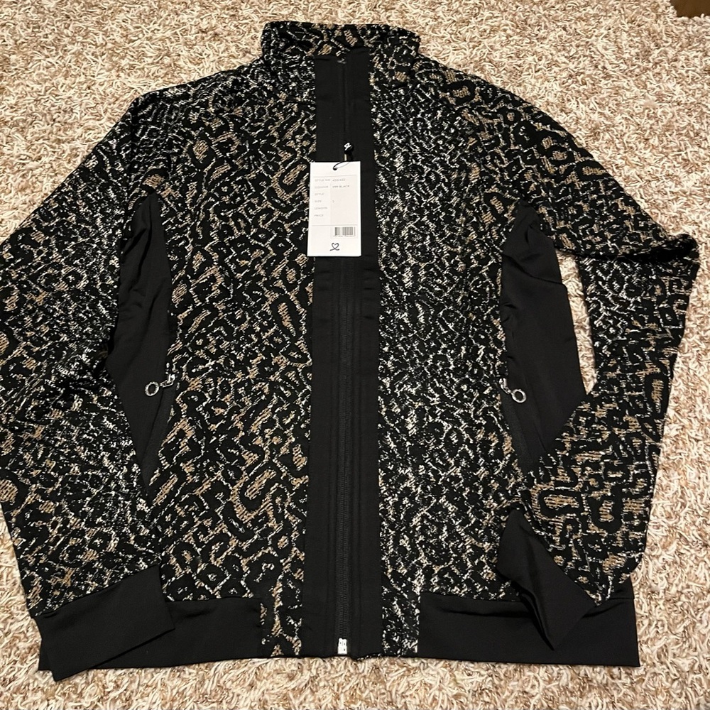 Daily Sports Black and Gold Jacket